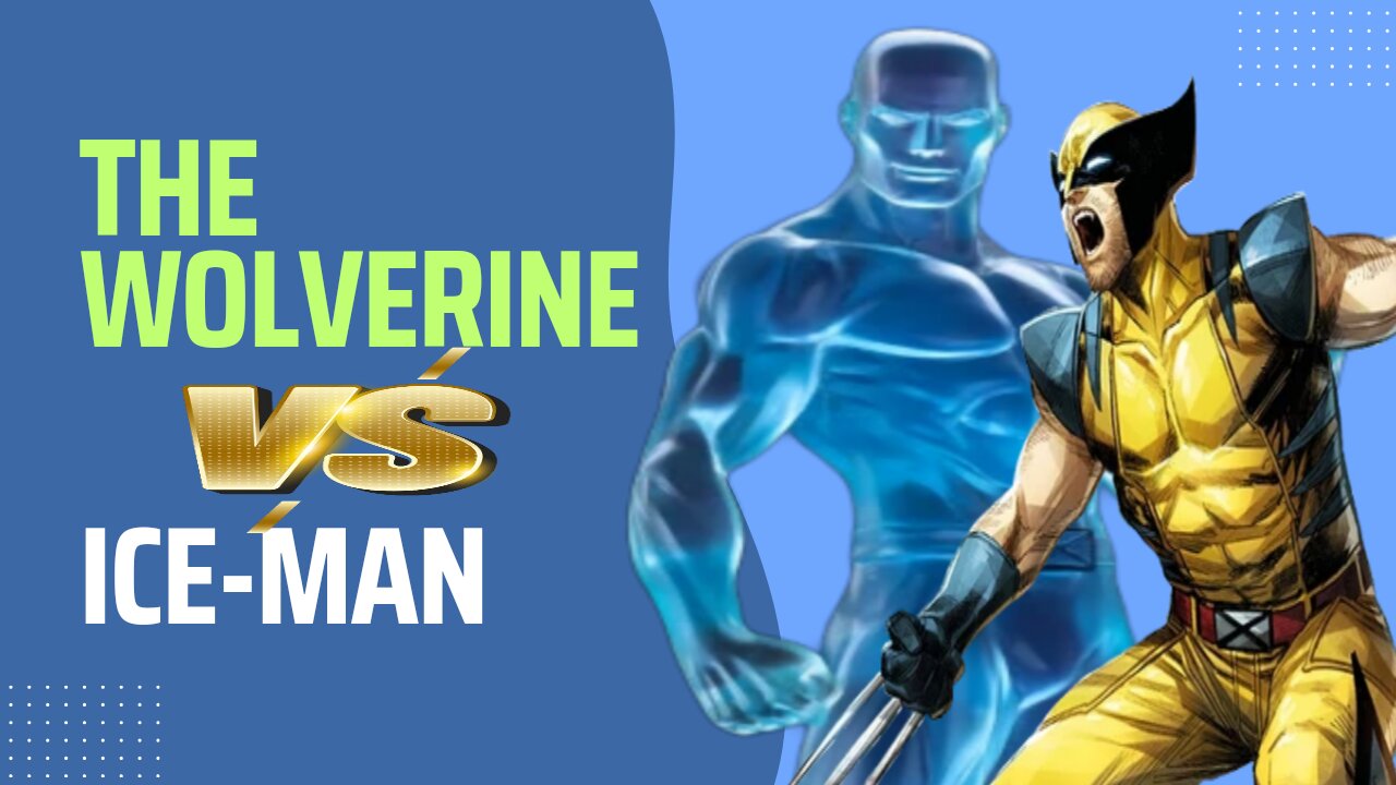 Wolverine vs. Iceman: A Clash of Elements and Abilities