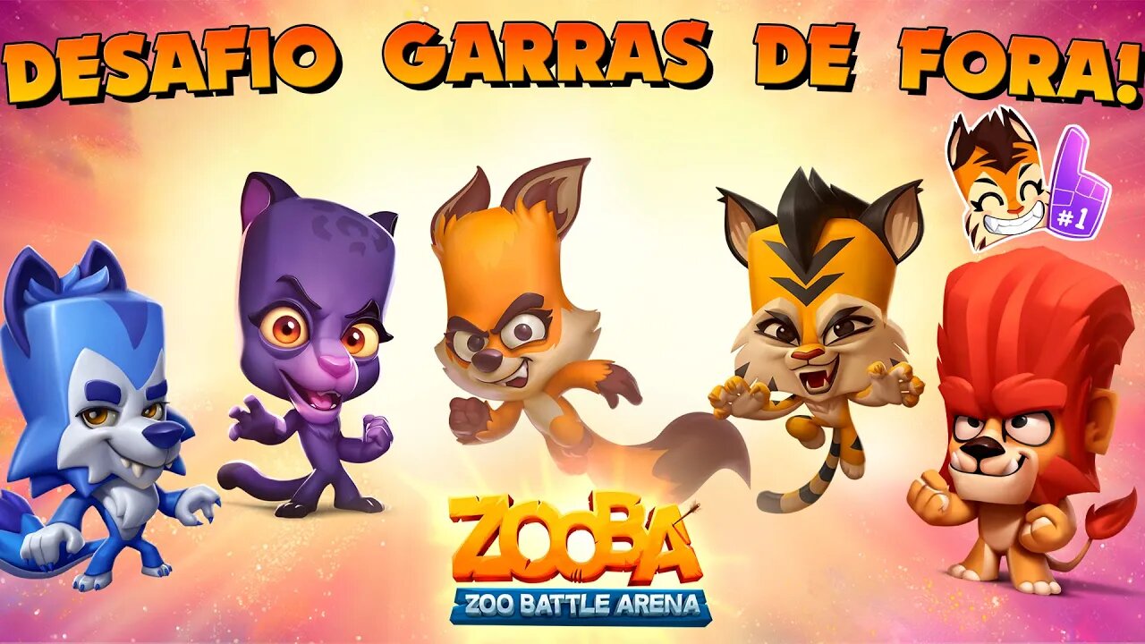 DESAFIO ESPECIAL DOS FELINOS VALENDO BAÚ LENDÁRIO GRÁTIS E + ZOOBA: Jogo de Batalha Animal