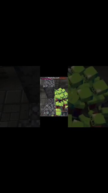 Minecraft Grave Danger Trolando os zumbis #shorts #minecraft #gravedanger