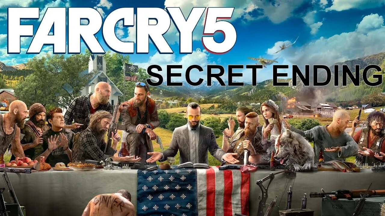 Far Cry 5 (PS4) - Opening and Secret Ending