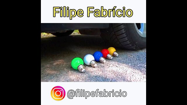 Esmagando coisas crocantes e macias de carro! EXPERIMENTE CARRO VS ISCEIROS