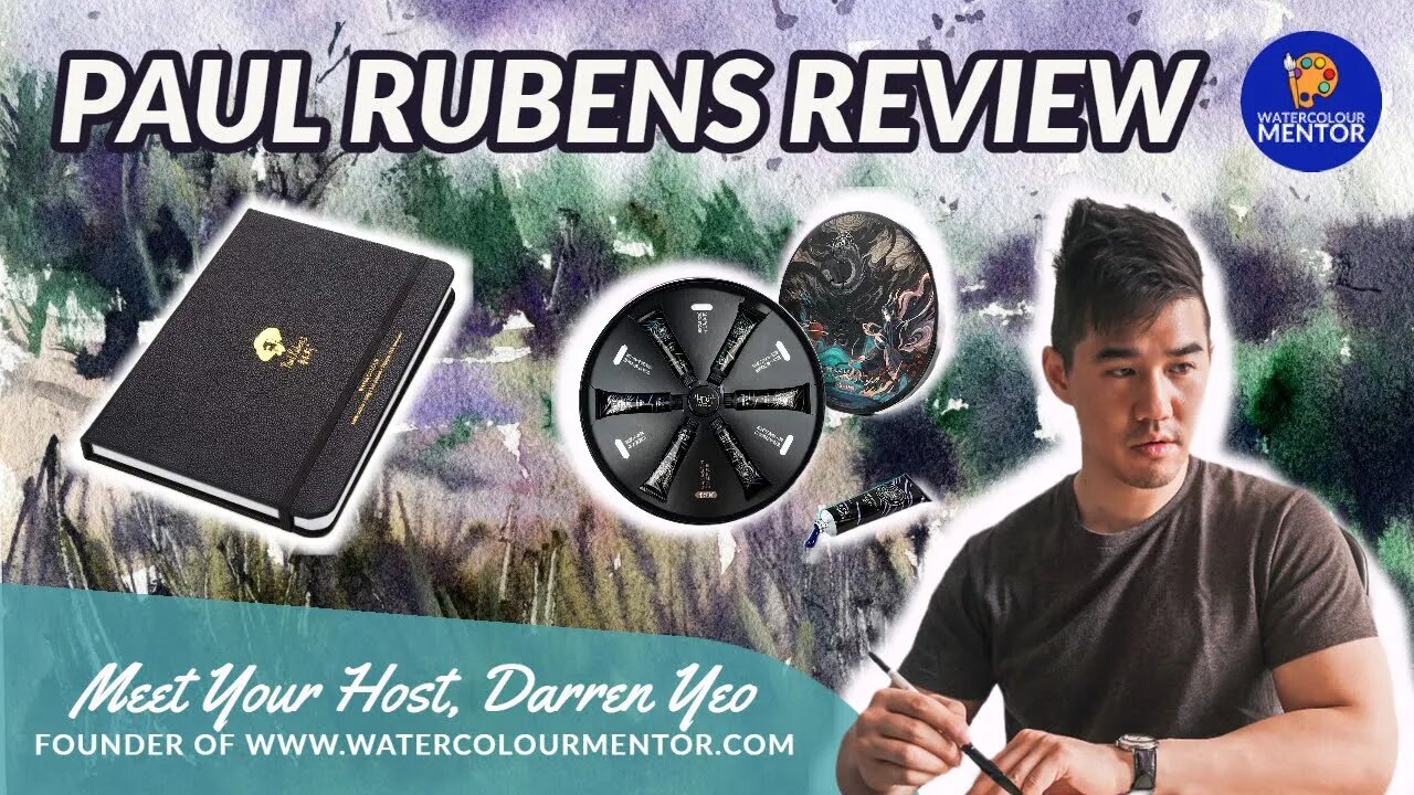 Paul Ruben's Shi Yun Watercolor Set Review