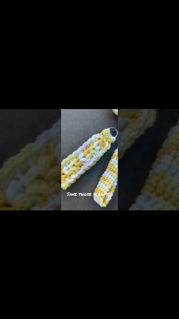 Scraps can be used for tons!!! No yarn wasted!!! #keepstitching