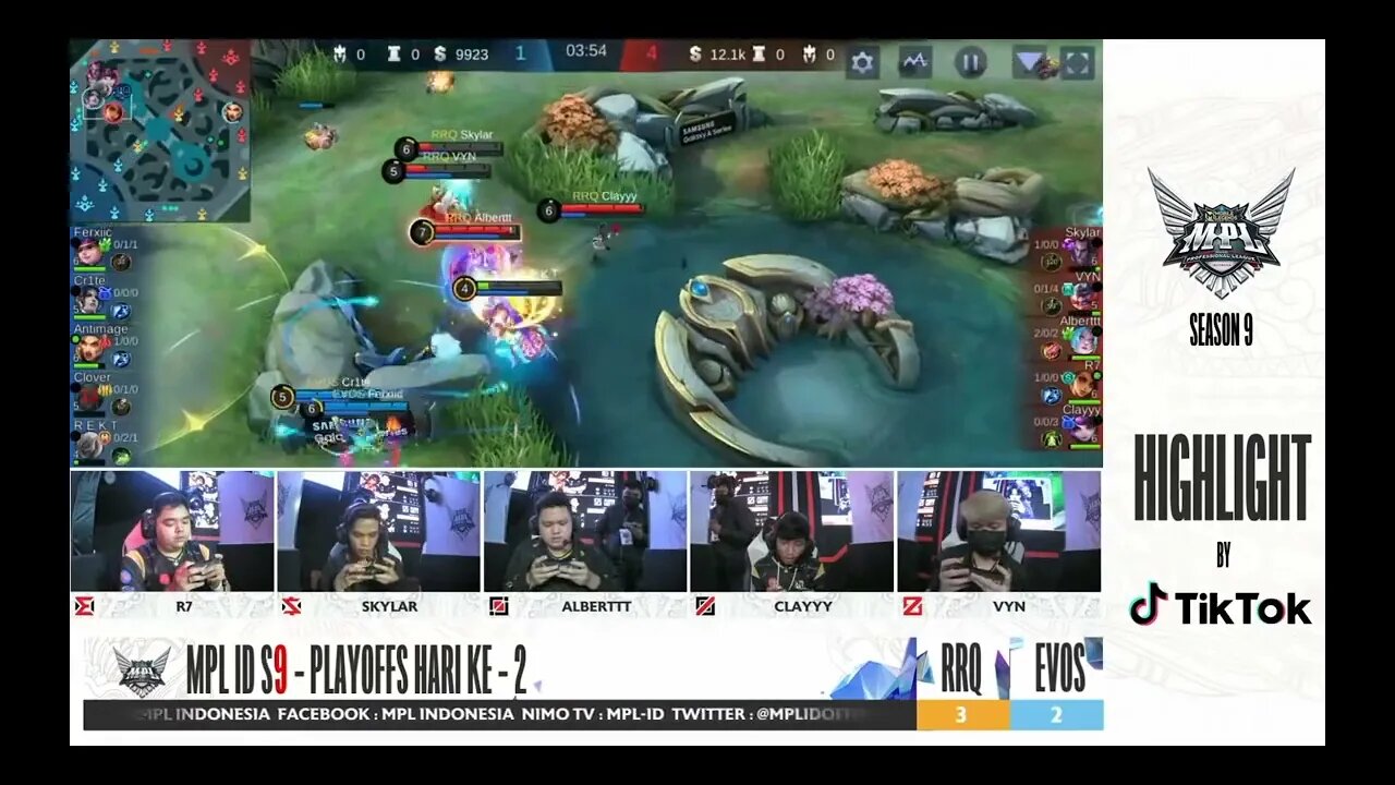 SUMPAH MERINDING! VYN GEBRAK MEJA! CURI LORD 2X! Mic Check RRQ vs EVOS Playoff MPL Season 9