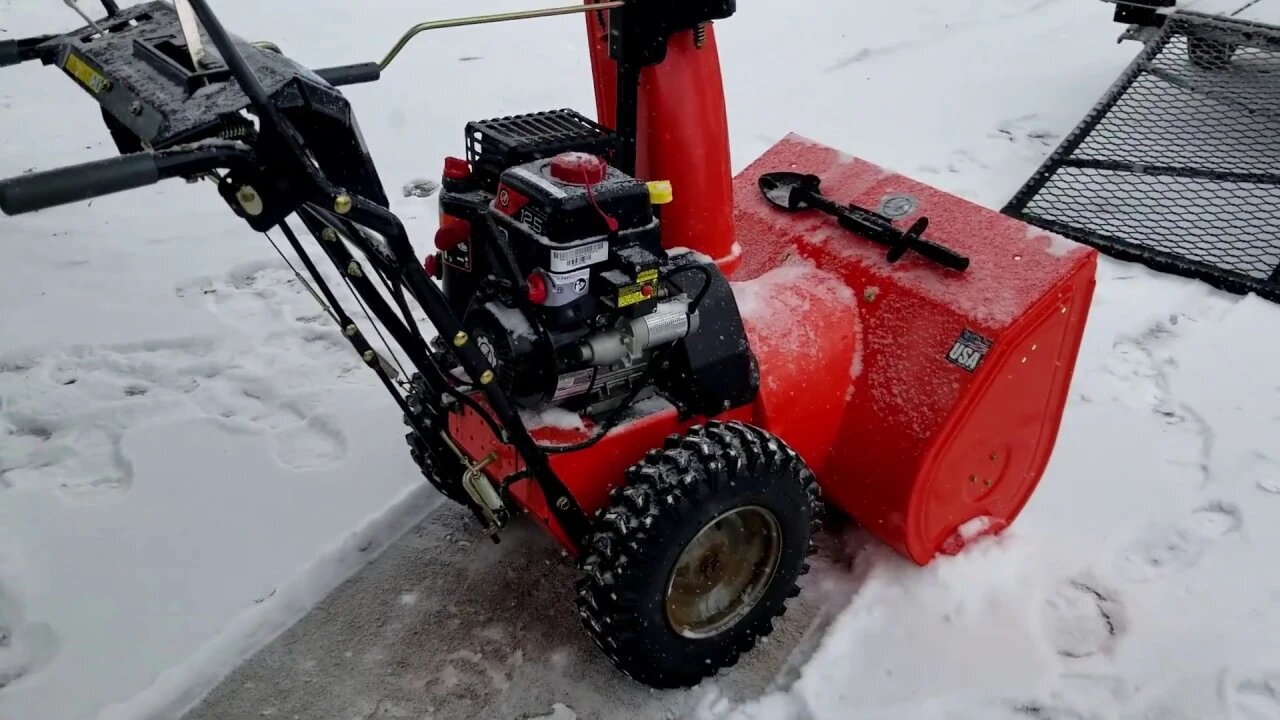 Ariens Deluxe 28 Snowthrower repair - Where did these pieces come from?