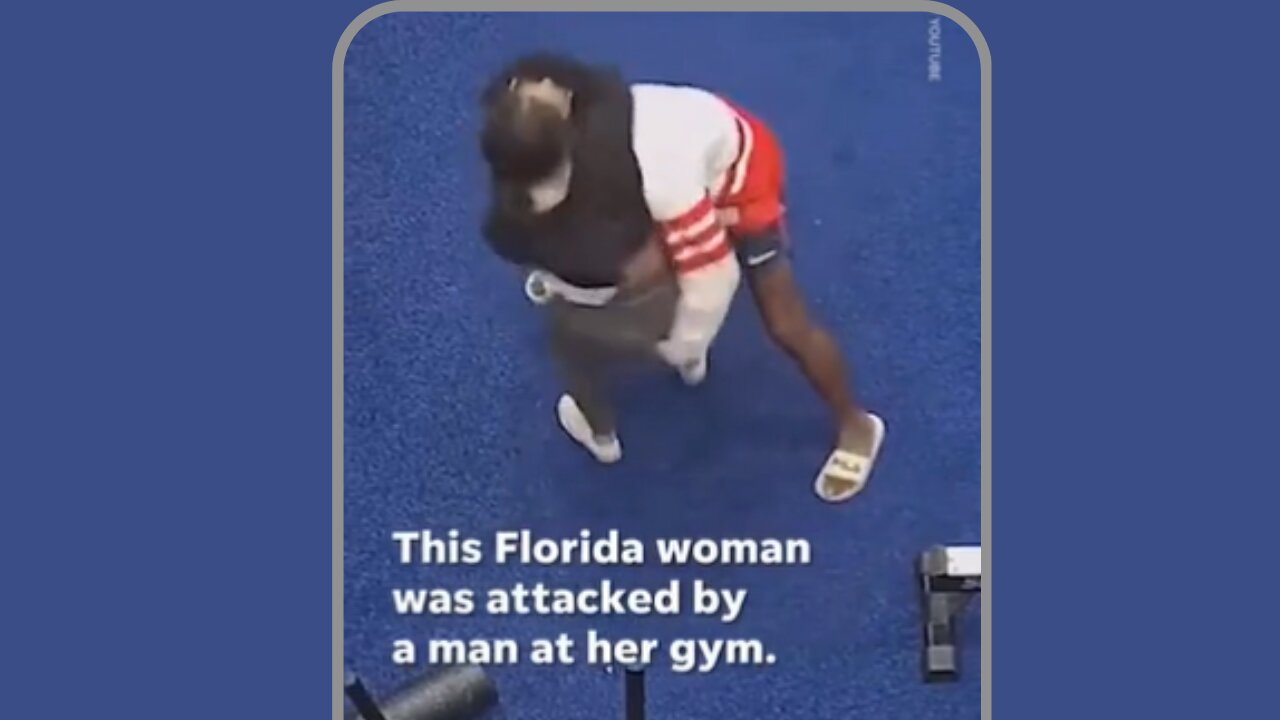 Brave woman fights off male attacker while alone at gym