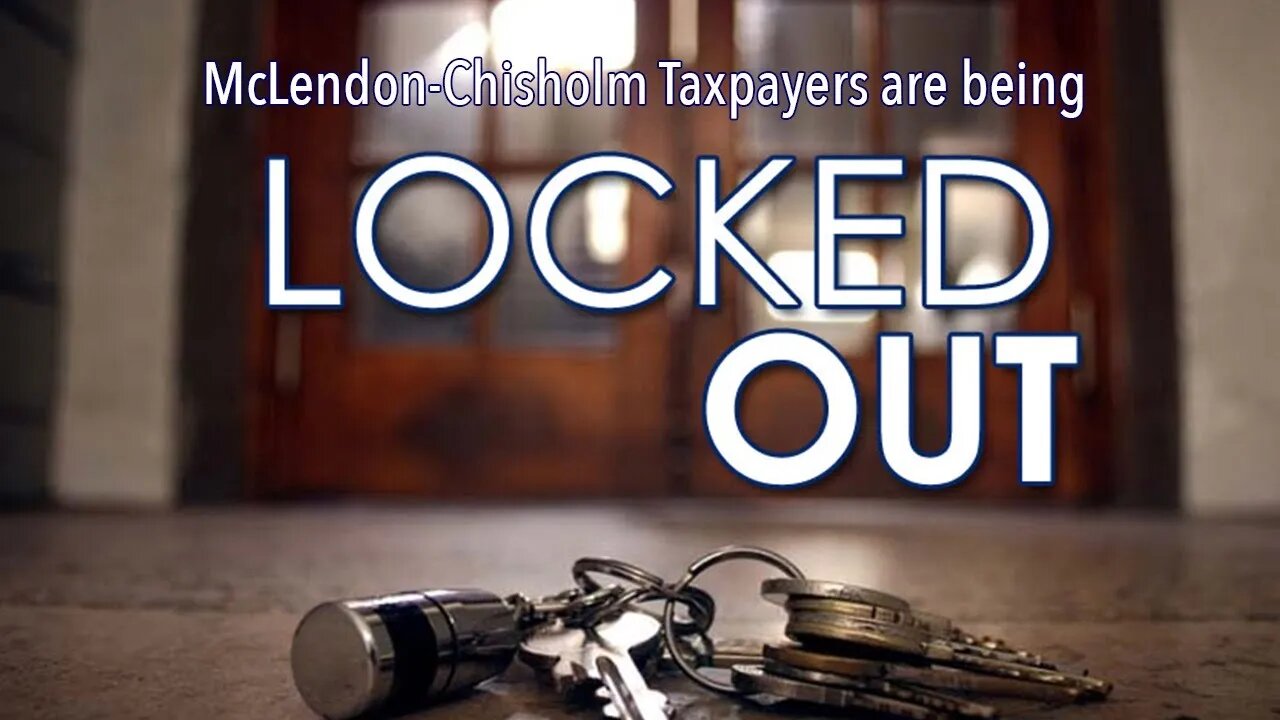 044: LOCKED OUT- A Behind-Closed-Door Deal May Move Forward TONIGHT in McLendon-Chisholm!