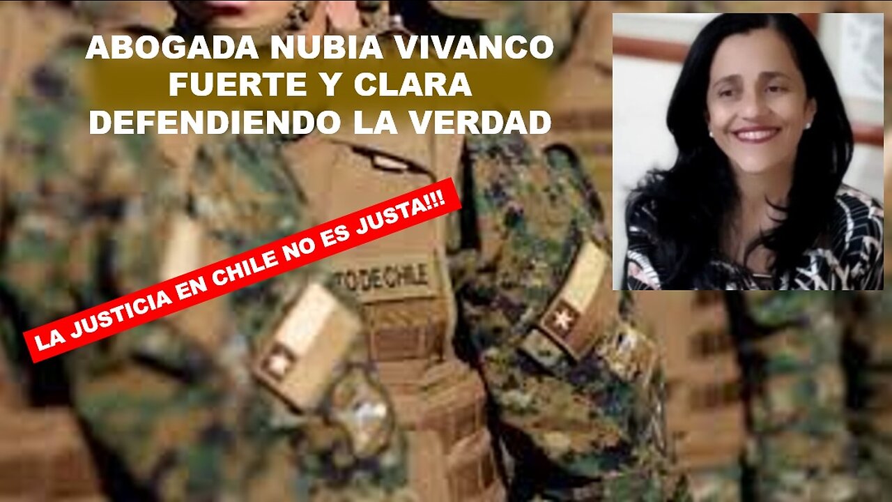 ABOGADA NUBIA VIVANCO FUERTE Y CLARA DEFENDIENDO LA VERDAD