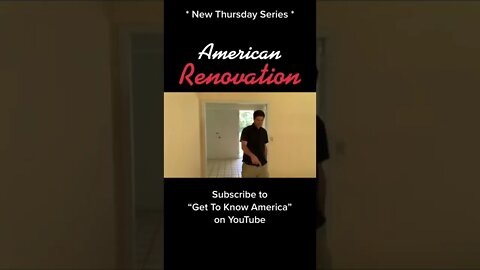 American Renovation Thursdays 8pm on the Get to Know America Channel!