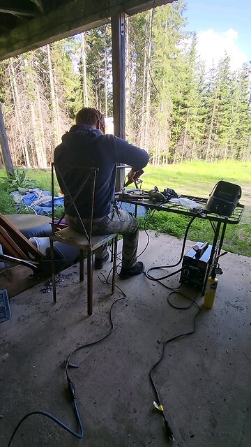 Jackson likes welding