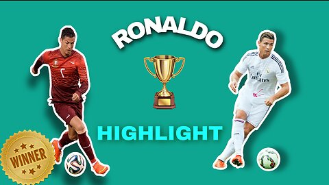 Cristiano Ronaldo real Madrid official video highlight