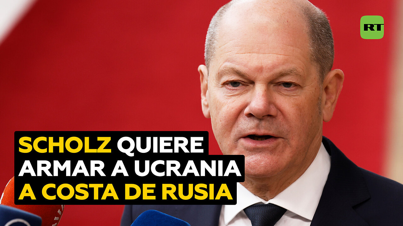 Scholz: El dinero ruso “debe ser utilizado” en intereses militares de Ucrania