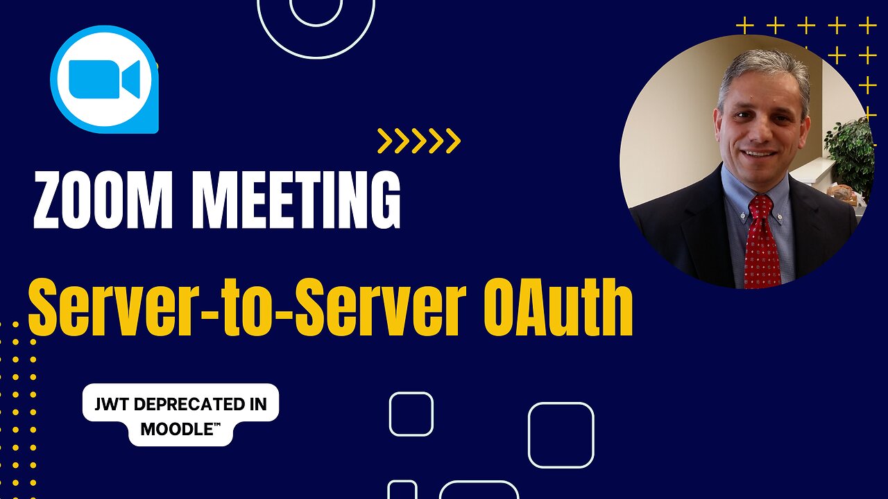 Title: Moodle Zoom Meeting Server-to-Server OAuth Configuration (JWT Deprecated)