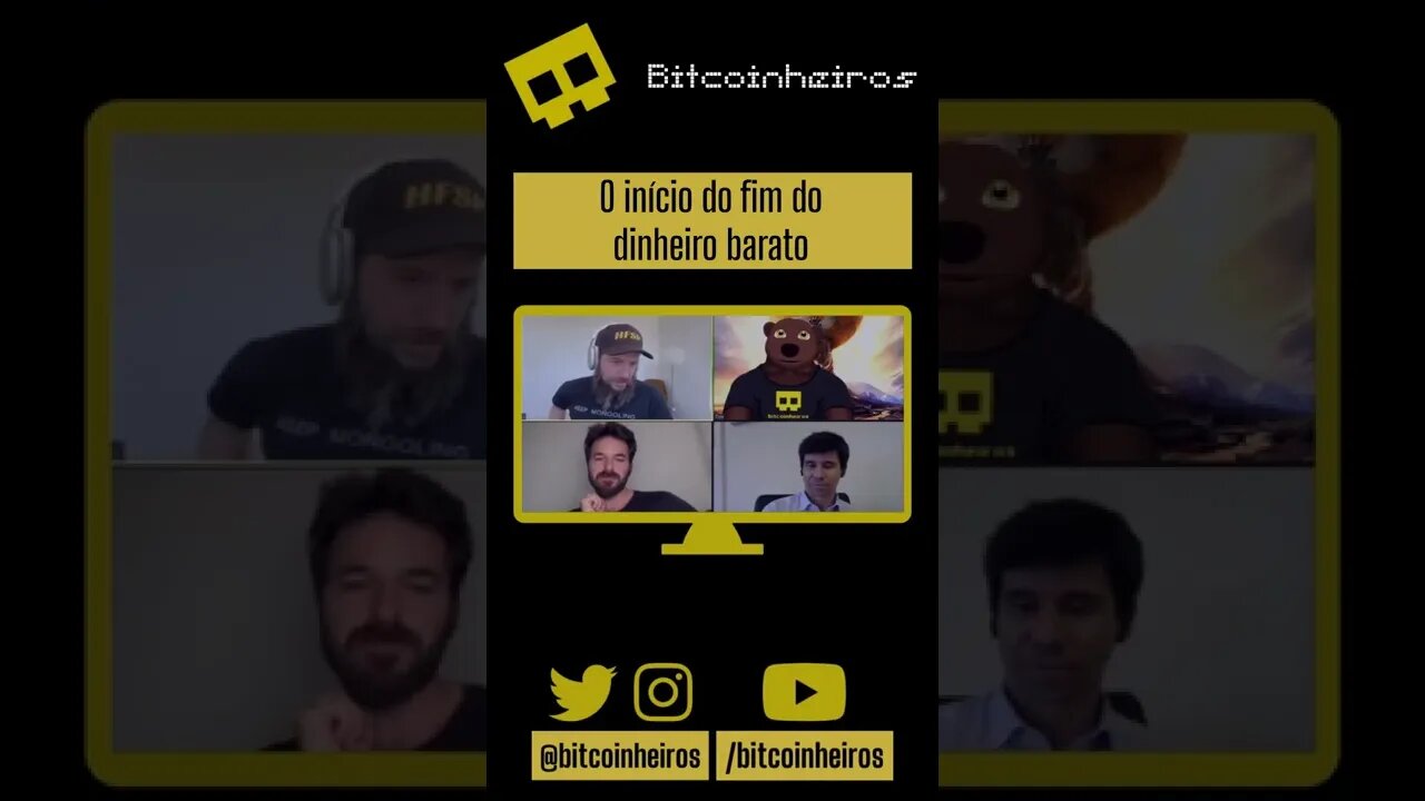 O início do fim do dinheiro barato - #shorts #bitcoinheiros