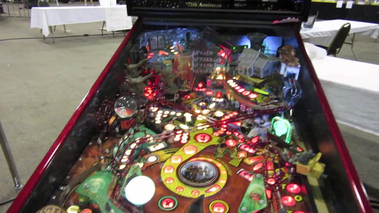 Valery Beats us at Wizard of OZ Pinball AGAIN