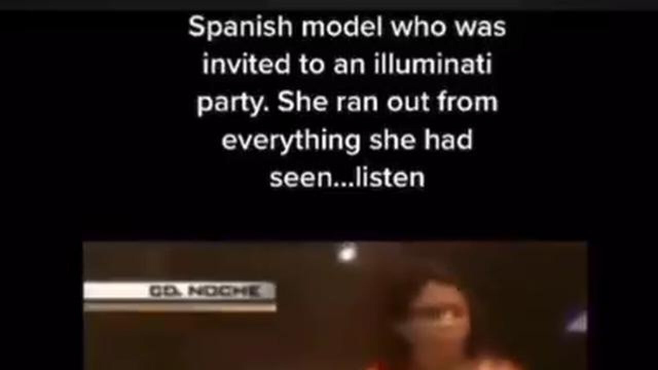 SPANISH MODEL EXPOSED GLOBAL ELITE - THEY EAT CHILDREN!!!