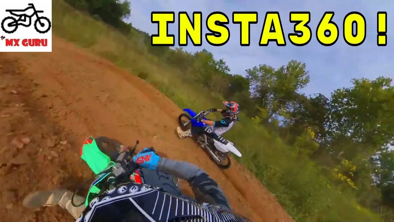 Insta360 One X , meet the Kawasaki KX450f !