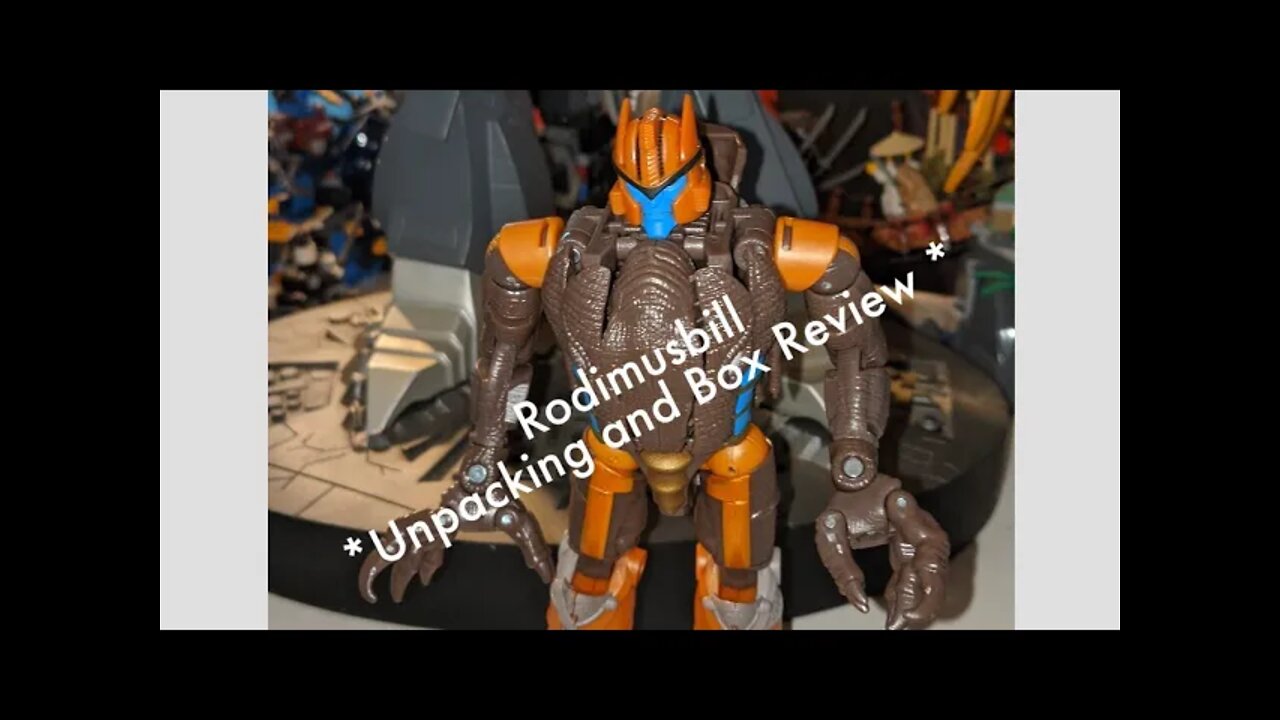 Kingdom Voyager DINOBOT Transformers WFC- Unpacking and Box Review by Rodimusbill #Short