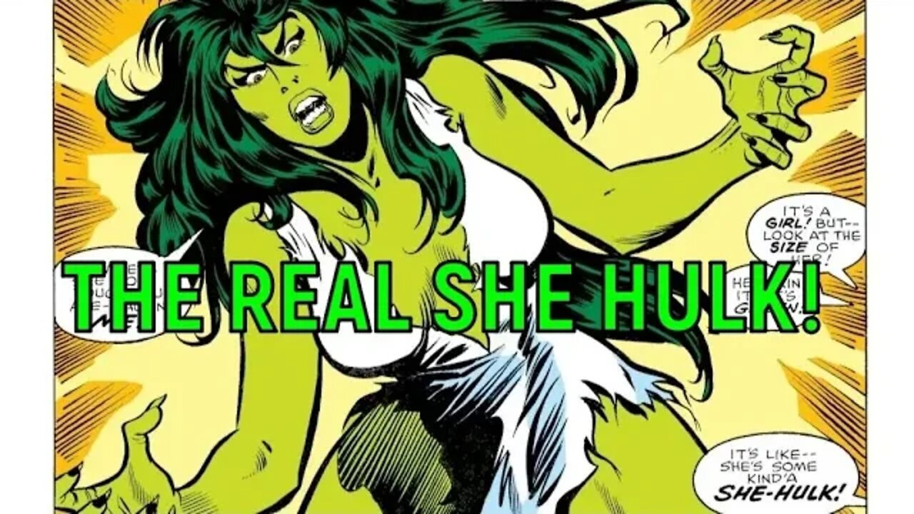 SHE HULK from Comics Infinitely Better than Disney She Hulk