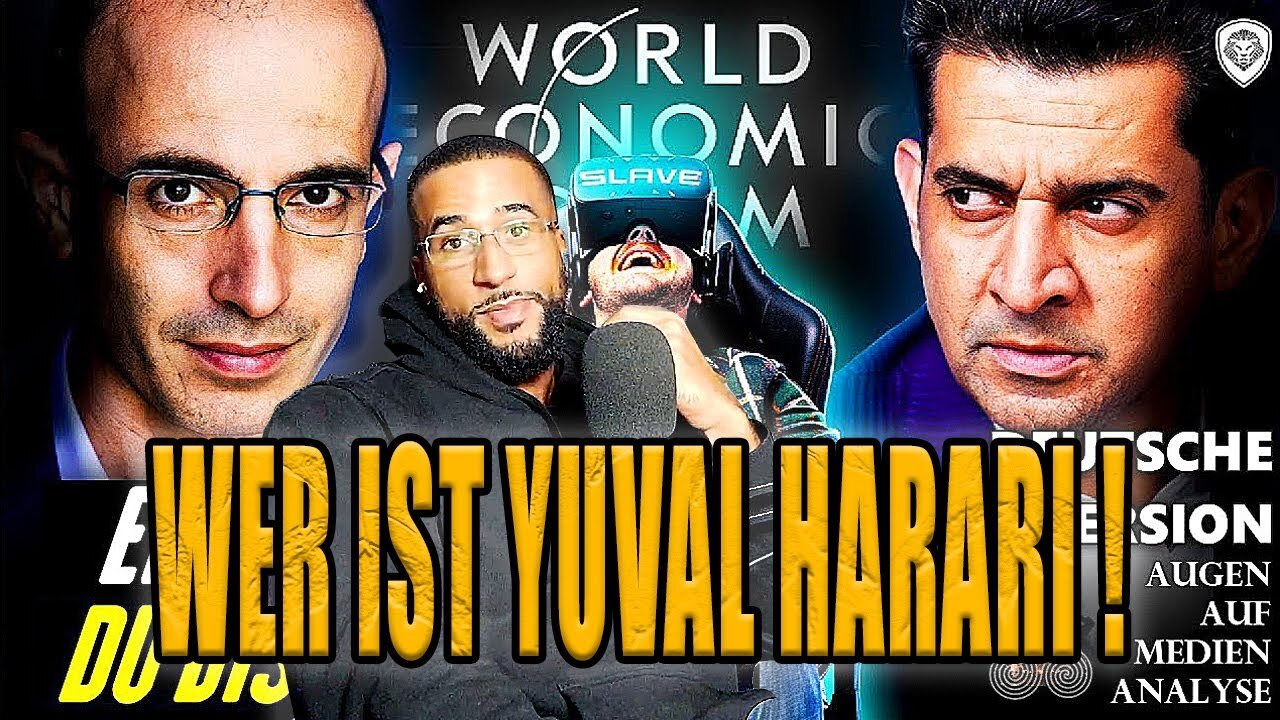 "NUTZLOSE MENSCHEN" DIE WAHRHEIT über YUVAL HARARI (KLAUS SCHWAB NACHFOLGER)