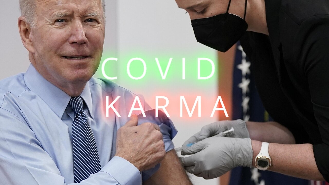 Covid Karma: Politicians catching Covid after claiming the vaccines stop transmission.