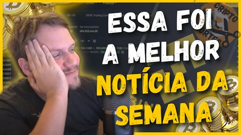 AUGUSTO BACKES FICA ANIMADO COM NOTÍCIA INOVADORA NO MERCADO CRIPTO E EXPLICA O MOTIVO 🟢