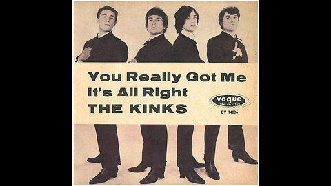 The Kinks --- You Really Got Me