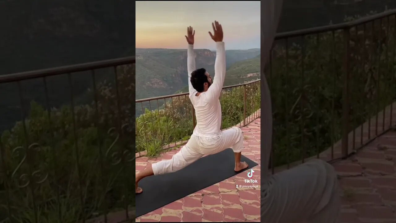 Try this amazing yoga move with me 🧘♂️❤️