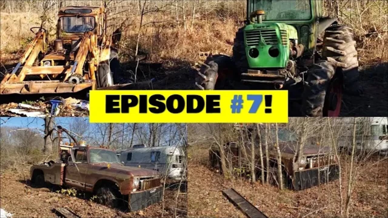 Dismantling new 8 acre Picker's paradise land investment! JUNK YARD EPISODE #7