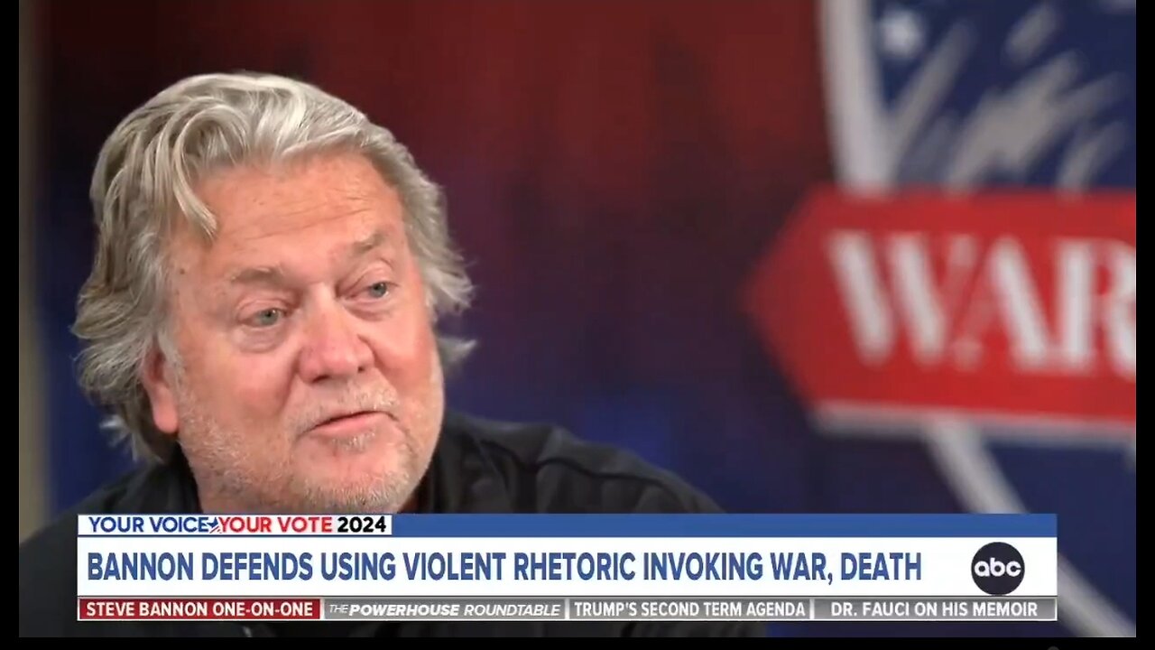 Steve Bannon: We're An Army Of The Awakened