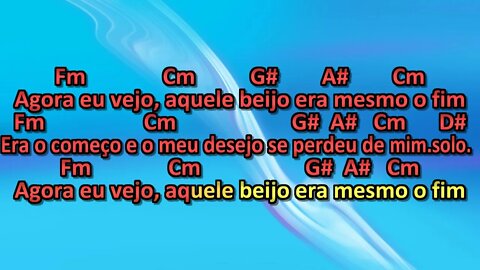 a cruz e a espada RPM karaoke playback