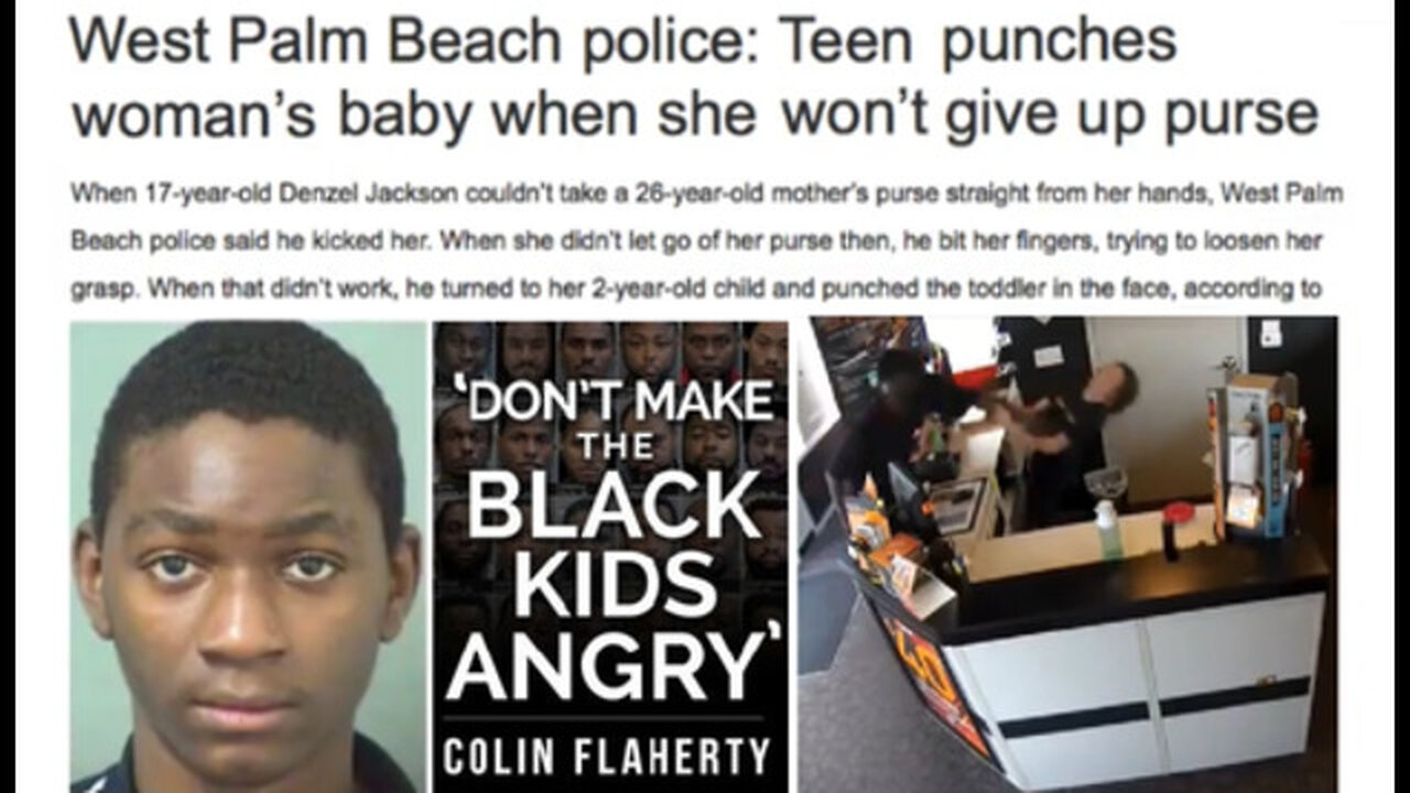 Colin Flaherty: Black Violence and Hostility. Who Does This?