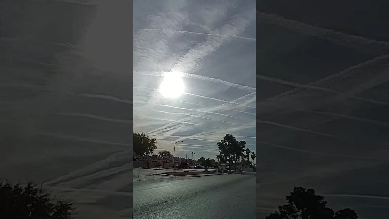 SHOCKING ??? !!! - cloud seeding over Las Vegas