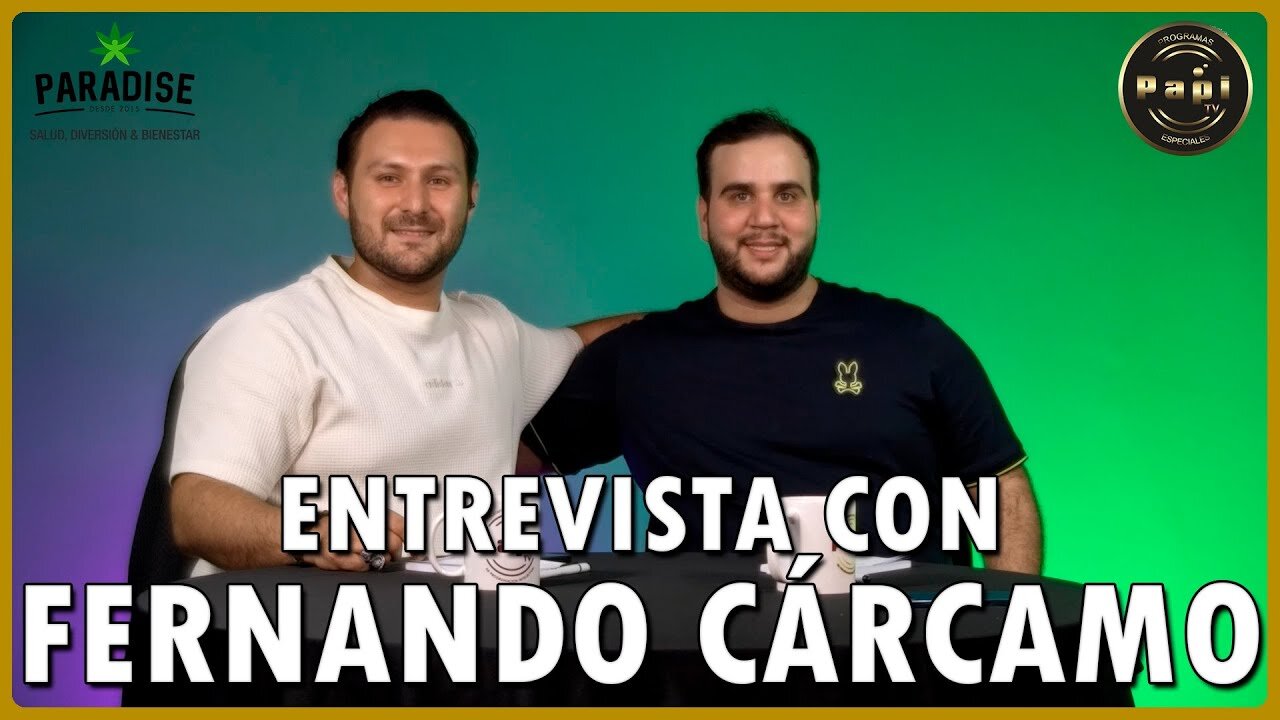 Entrevista con Fernando Cárcamo 🎙️| Papi TV