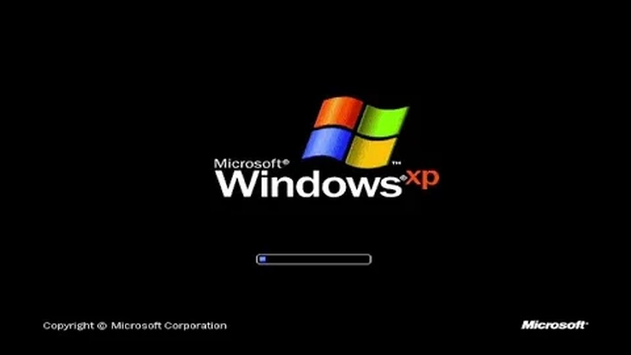 Booting up an old windows xp computer