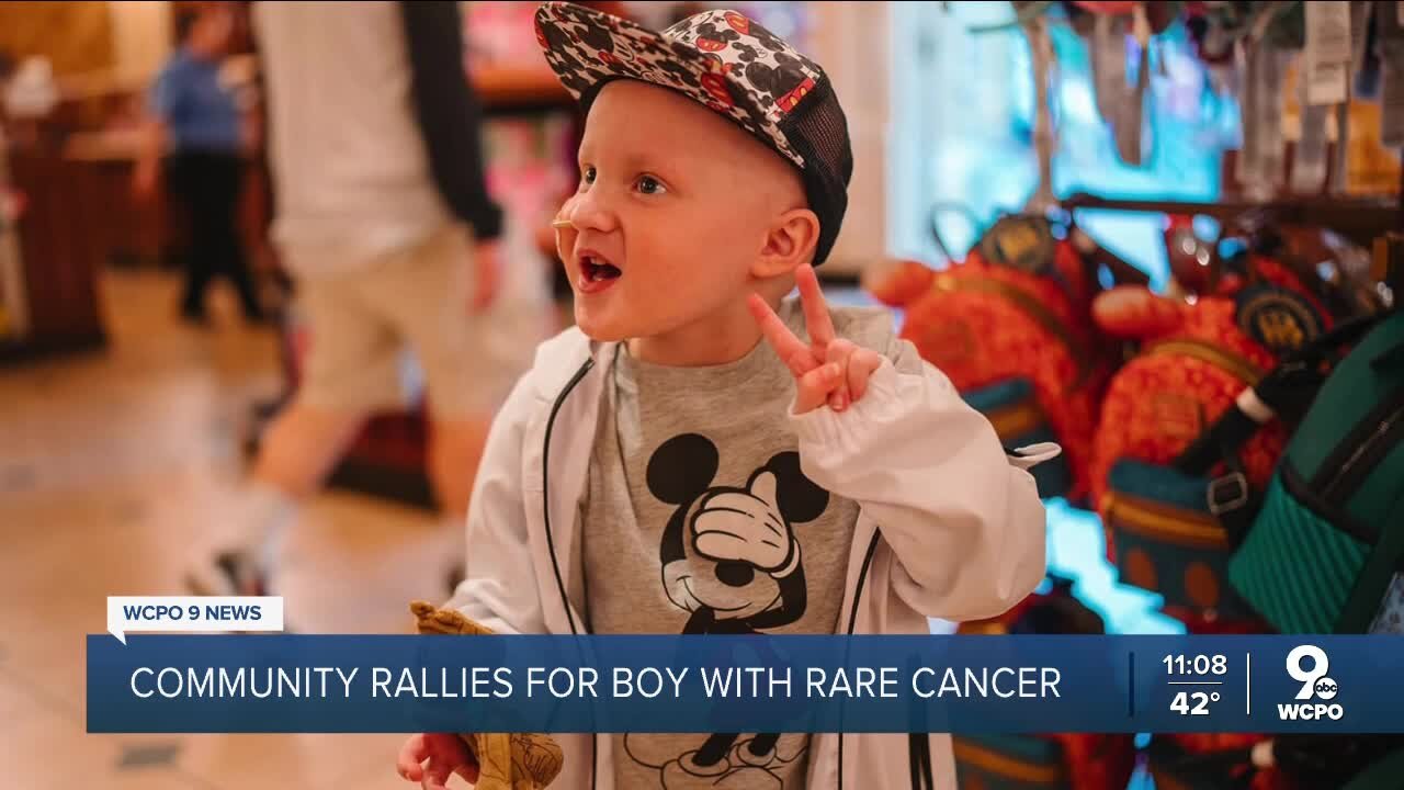 'He's a fighter': Bengals visit child with aggressive cancer