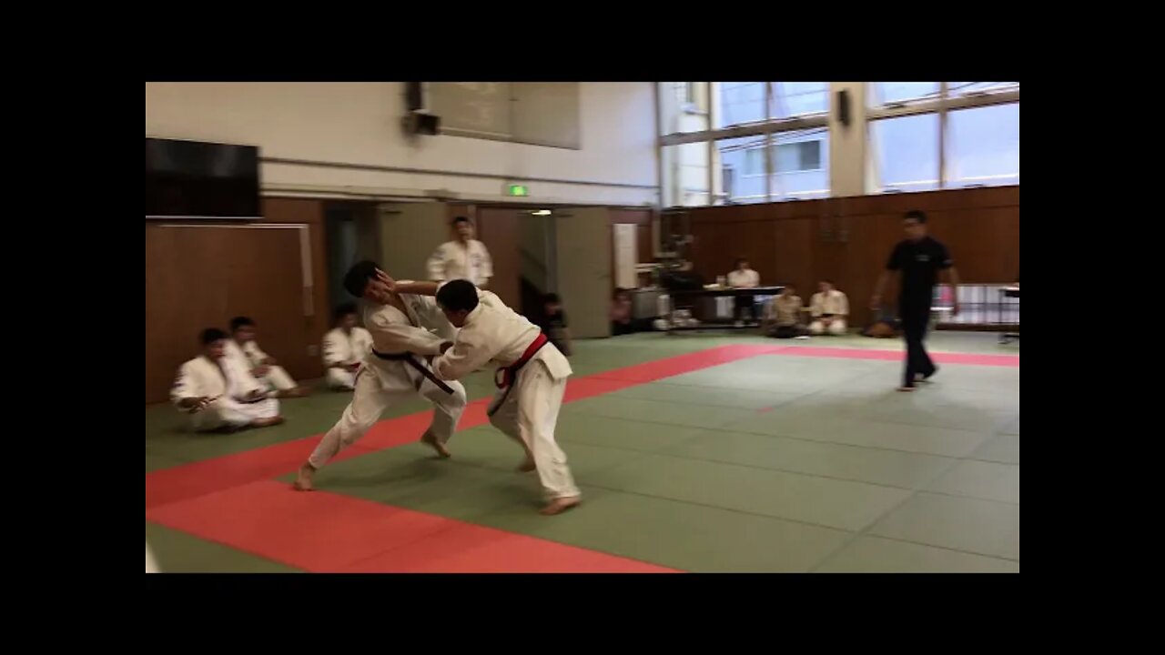 2019/6/16 第51回東日本学生合気道競技大会 短刀乱取り競技 団体戦 男子 三位決定戦 国士舘大学 VS 天理大学 副将戦