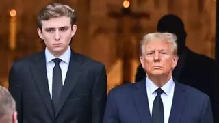 Bombshell Announcement - Barron Trump's Role In Dad's Administration