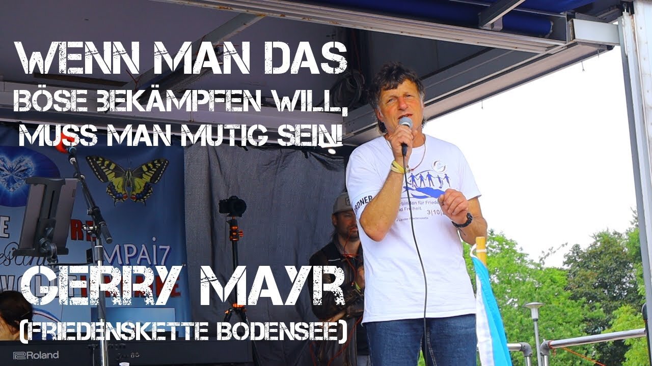 Wenn man das Böse bekämpfen will, muss man mutig sein! 🇩🇪@Sascha Schmitz🙈