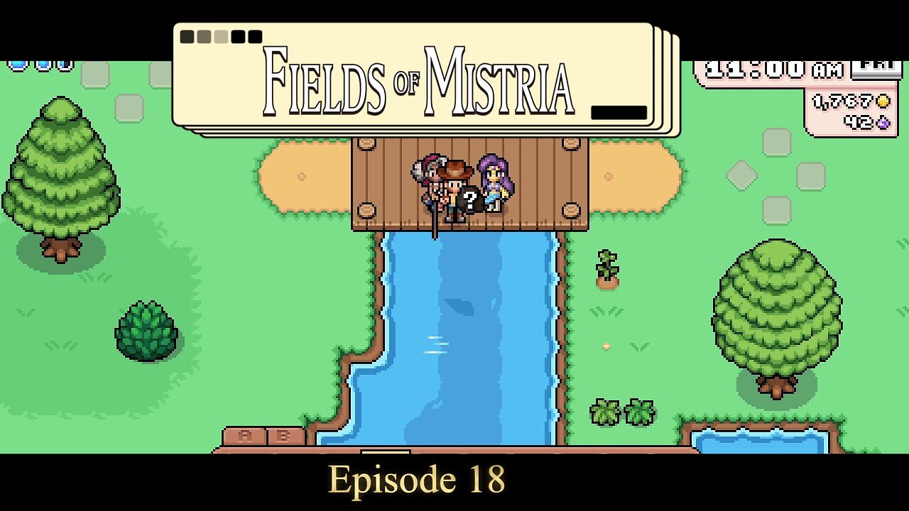 Let's Play Fields of Mistria (Early Access) Episode 18: Tossing Out Gifts Everywhere!