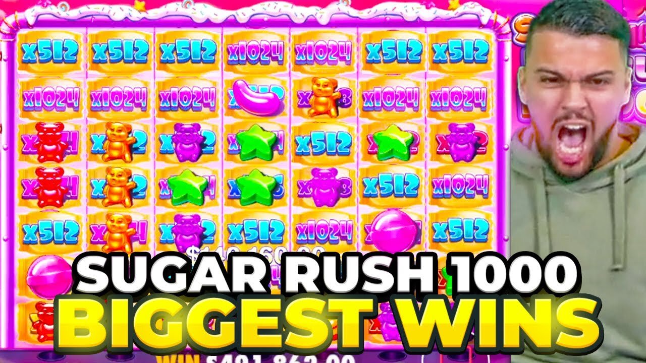 🤯 TOP 5 INSANE WINS ON SUGAR RUSH 1000