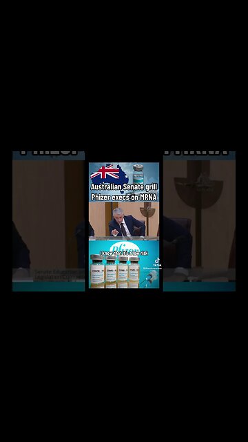 Australian Senate Grills Phizer Execs on HOW MRNA Vaccine causes rare cases of Myocarditis