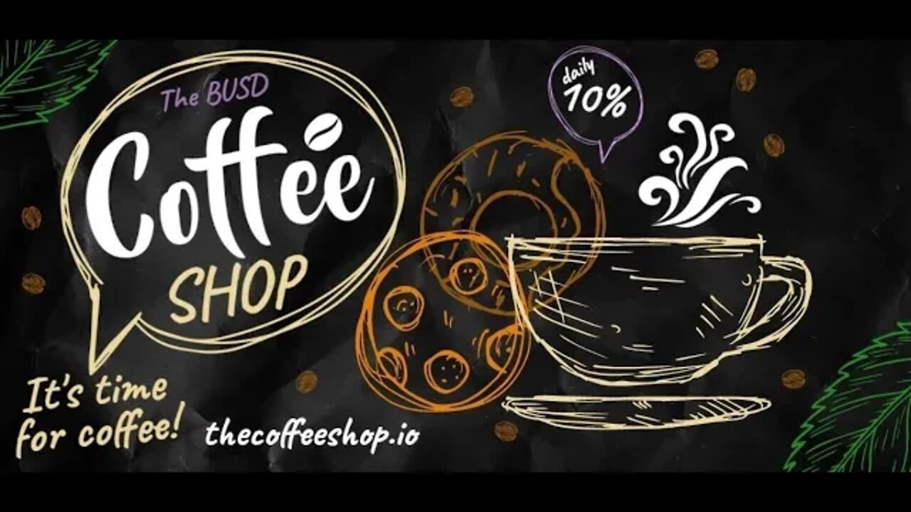 BUSD Coffee Shop Review | Earn 10% BUSD Daily | Join $25 Giveaway