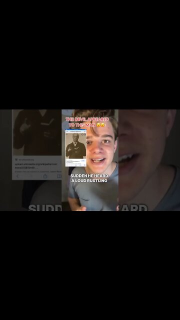 The DEVIL appeared to THIS MAN: SHOCKING END #shorts #devil