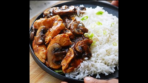 Delicious 10 Minutes Chicken Mushrooms Recipe