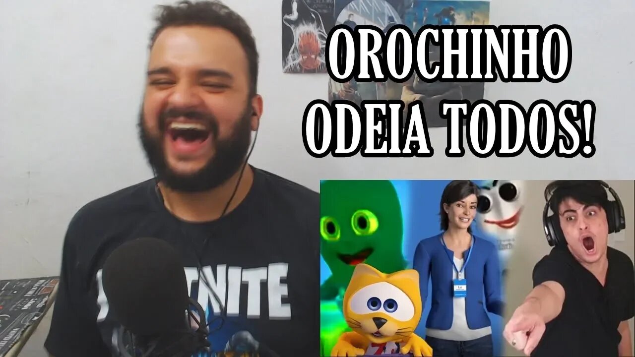 (REACT) EU ODEIO MASCOTES DE EMPRESAS ( Orochinho )