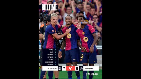 Highlight FC Barcelona vs Real Valladolid