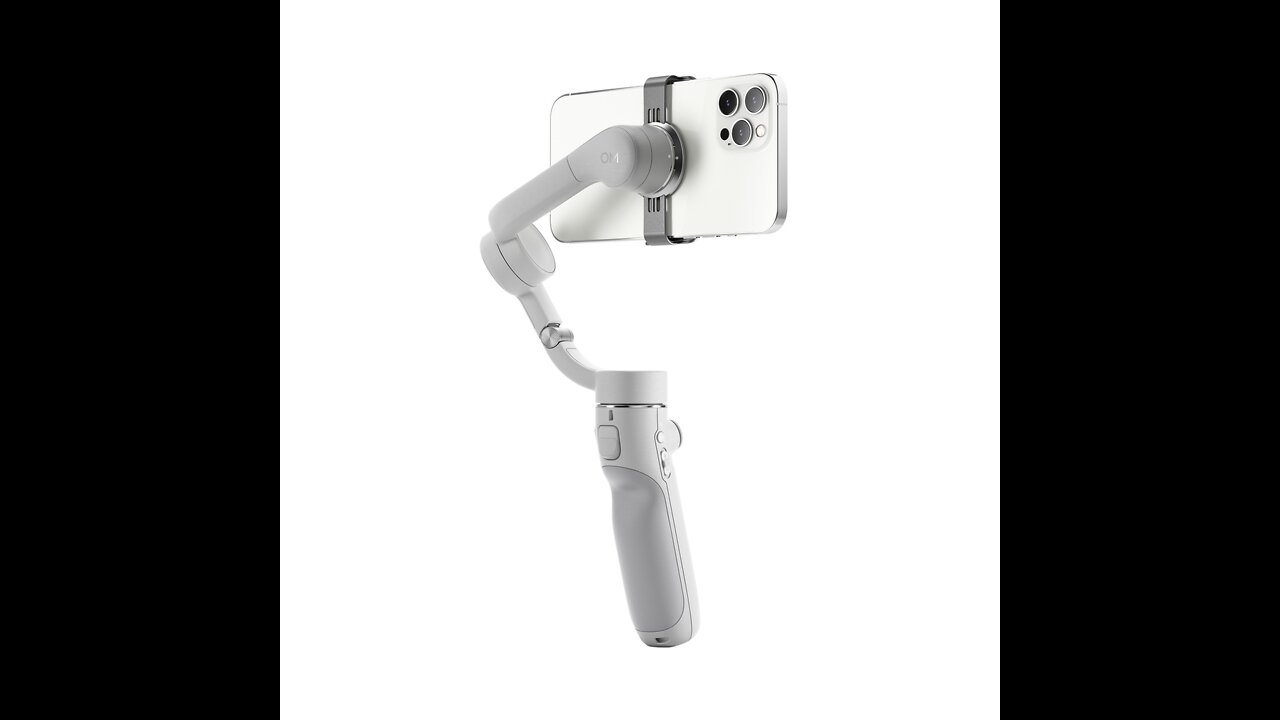 DJI OM 5 Smartphone Gimbal Stabilizer, 3-Axis Phone Gimbal, Built-in Extension Rod, Portable