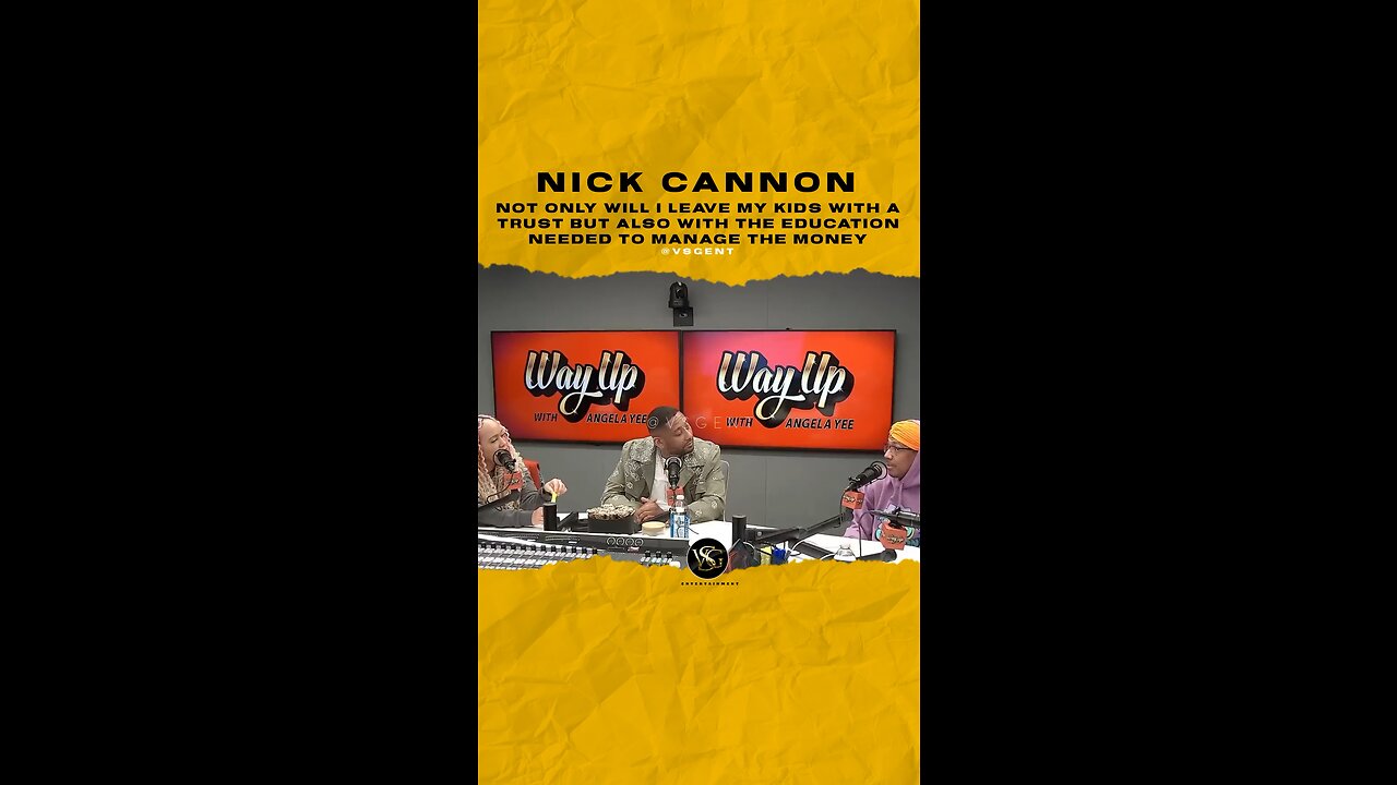 #nickcannon I will leave my 👦🏽 with a trust & the 📚 2 manage the 💰 🎥 @wayupwithyee
