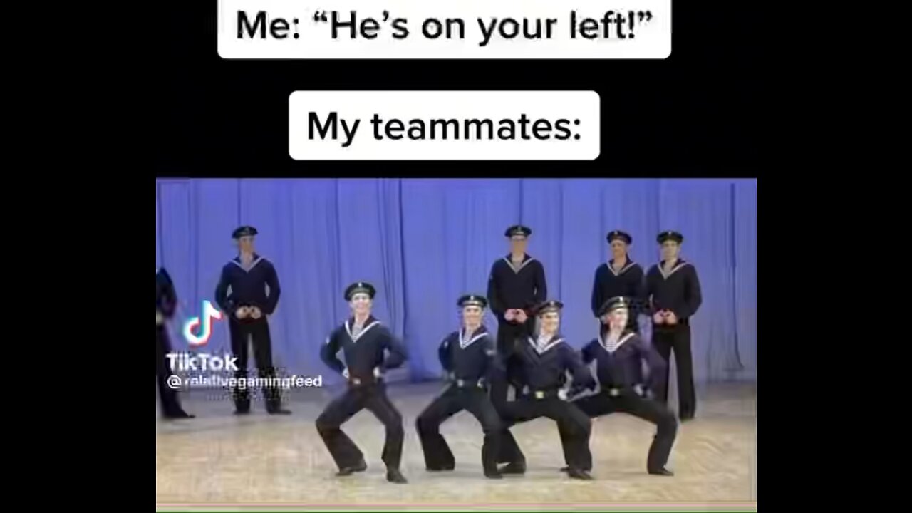 Me teamates in every game